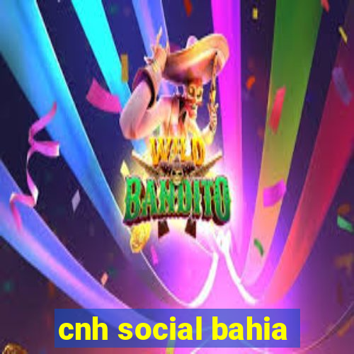 cnh social bahia